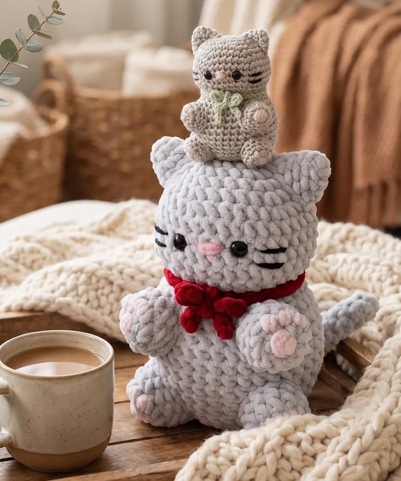 Free Amigurumi Kitten Crochet Pattern
